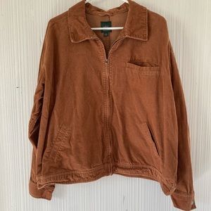 Rust corduroy jacket 100% cotton Wild Fable XL